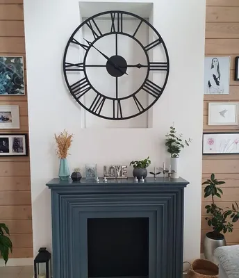 Купить Привет 12-дюймовые настенные часы пластиковые часы домашний декор  гостиная спальня бесшумные настенные часы современный художественный дизайн  | Joom