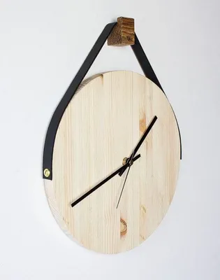 Настенные часы своими руками. Оригинальные настенные часы с кукушкой,  маятником своими руками | Parede de couro, Relógio diy, Decoração