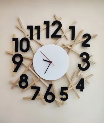 Купить Необычные настенные часы своими руками вне времени, перемещенные на  несколько часов на стене. Простые абстрактные современные настенные часы  для гостиной. | Joom