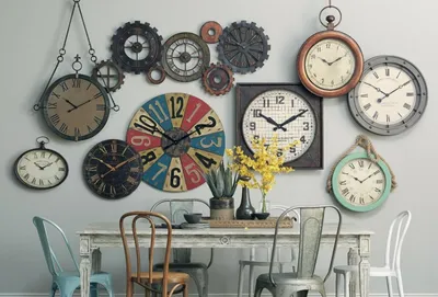 Настенные часы в интерьере: оригинальный и стильный декор | Блог о дизайне  интерьера OneAndHome