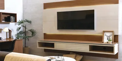 На заказ Сканди Тумба под телевизор навесная [Сканди] в интернет-магазине  «Мебель-онлайн».