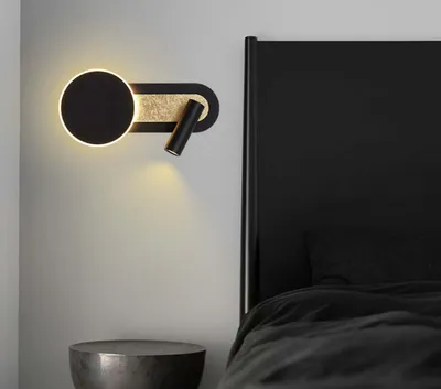 Настенный светильник SkyProject поворотный светильник, LED купить по  выгодным ценам в интернет-магазине OZON (863776175)
