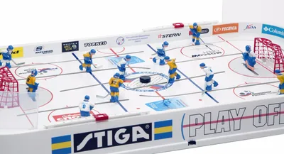 ➔ Настольный хоккей Stiga Stanley Cup (95 x 49 x 16 см, цветной) купить ↗  со скидкой в Москве, сейчас акция ✈ доставка по Московской области  бесплатно, звоните +7 (499) 350-56-57 ☎, всегда низкие цены на товары  раздела - Игротека!