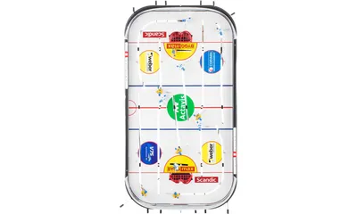 Настольный хоккей Stiga Play Off 21 Rus-Swe белый цвет — купить за 11699  руб., отзывы в интернет-магазине Спортмастер