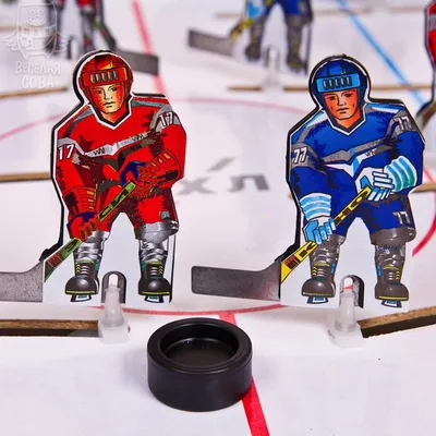 GreenPlast Настольный хоккей для детей и для компании спортивная игра
