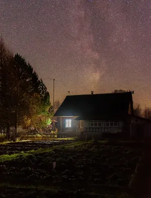 Как снять ночной фотопортрет на фоне звёздного неба