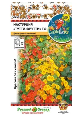Купить семена Настурция Иноземная Жёлтая — от НПО Сады Росcии