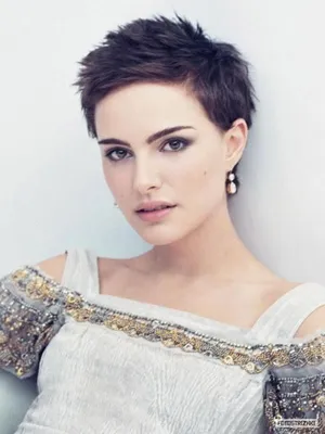 короткие стрижки со спины фото (7 фото) | Really short hair, Short hair  styles, Natalie portman short hair