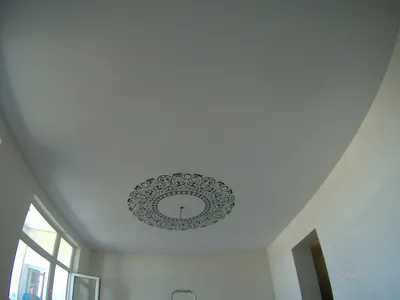 Натяжной потолок с фотопечатью узоры
