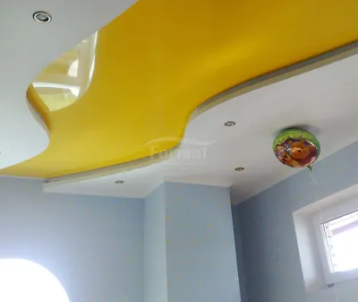 Натяжные потолки в детской комнате фото Киев