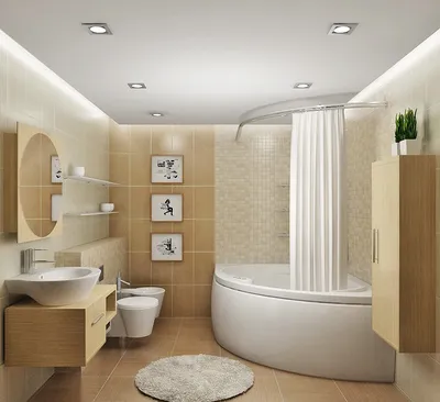 Белый сатиновый парящий натяжной потолок в ванную комнату 9 м2 монтаж и  установка в Саратове