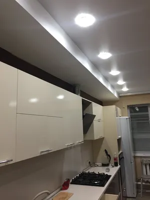 Натяжные потолки на кухне в Оренбурге. Заказать потолки для кухни в  компании 5плюс