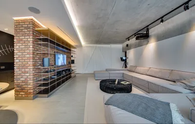 Потолок в стиле лофт: бетонный, натяжной, деревянный — 47 фото интерьеров |  ivd.ru