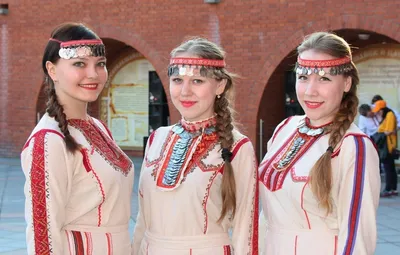 Головной убор татарский женский с платком - Сударушка