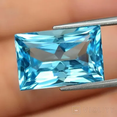 8.3ct Натуральный Топаз. - «VIOLITY»