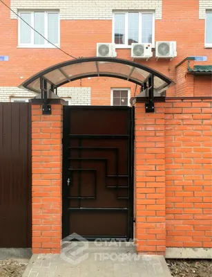 Козырек над входной дверью – изящная и многофункциональная конструкция |  Фабрика дверей Portalle