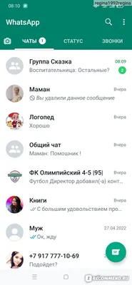 WhatsApp - «В свое время хорошая замена ICQ, но и его время уже уходит.  Перешла в Телеграм » | отзывы