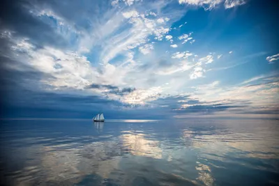 Небо над морем. :: Leonid Korenfeld – Социальная сеть ФотоКто
