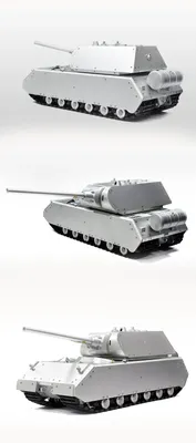 Набор дополнительного вооружения Немецкий сверхтяжелый танк P.1000 \"ratte\"  (проект)