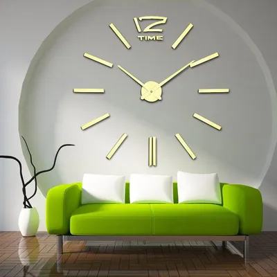 Необычные настенные часы для украшения интерьера | Clock wall decor, Clock  decor, Modern wall clock design