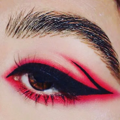 Как сделать необычный макияж глаз - Olga Blik