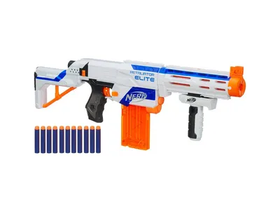 Нерф бластеры Элит Риталиэйтор / Nerf Elite Retaliator 4 в 1 (автомат  игрушечный, винтовка, пистолет, дробовик, оружие игрушечное) - купить с  доставкой по выгодным ценам в интернет-магазине OZON (721534851)