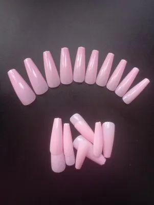 Маникюр на короткие ногти нежно розовый (ФОТО) - trendymode.ru
