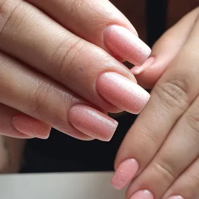 вечерний нежно-розовый маникюр | Best nail art designs, Matte nails design,  Cute nail designs