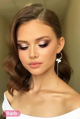 Макияж на выпускной 2019-2020 фото_11 | Pink lipstick makeup, Smokey eye  makeup look, Party makeup looks