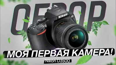 ОБЗОР NIKON D3500 | МОЯ ПЕРВАЯ КАМЕРА - YouTube