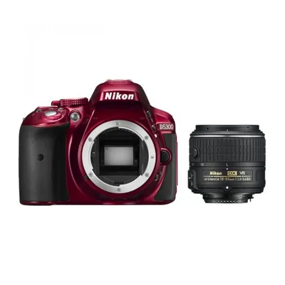 Купить Зеркальный фотоаппарат Nikon D5300 Kit 18-55 VR II Red - в  фотомагазине Pixel24.ru, цена, отзывы, характеристики