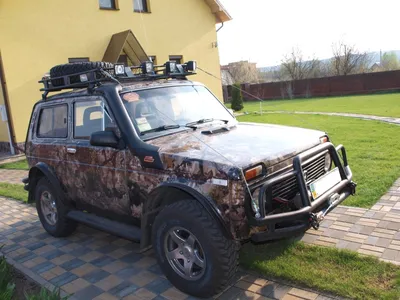 Камуфлированная Lada 4x4 поступила в свободную продажу - Журнал Движок.