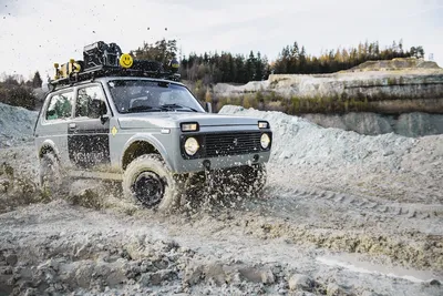 Green Lada Niva 4x4 Off Road Car Parked on the Street. Editorial Stock  Photo - Image of automobile, drive: 121429398