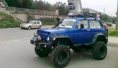 Moscow Russia January 2014 Russian Road Car Lada Niva 4X4 – Stock Editorial  Photo © ndenisov #223370520