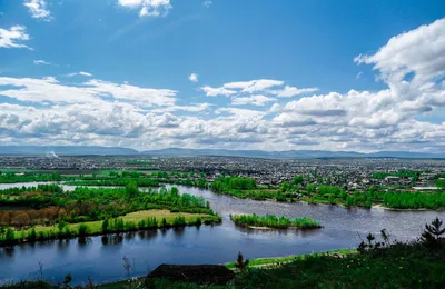 Подъем воды в реке Уда Нижнеудинск (фото)