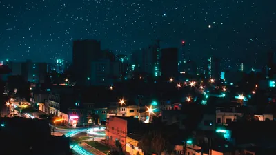 Ночное побережье | Пикабу