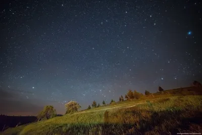 Магия астрономии: Ночное небо и звездные следы | Цветные Открытия | Дзен