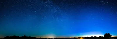 Ночное небо августа | Пикабу