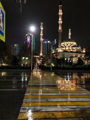 Путешествие в Чечню. Грозный Сити в ночной иллюминации. Часть 9 |  Путешествия с Сергеем Башкатовым | Дзен