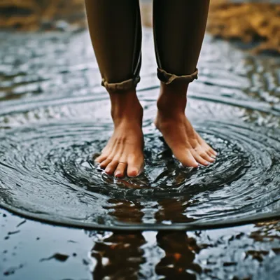 Женские Ноги В Воде На Пляже, Белый Песок Фотография, картинки, изображения  и сток-фотография без роялти. Image 43452631