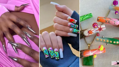 Y2K Nail Ideas That'll Take You Right Back to the Year 2000 — See Photos |  Allure