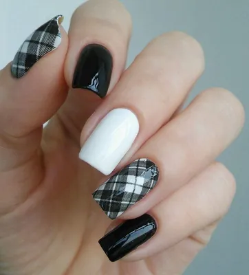 24 шт. короткие накладные ногти балерины черные белые цветы и серебряные  блестки дизайн накладных ногтей нажимные ногти «сделай сам» накладные ногти  для дизайна ногтей | AliExpress