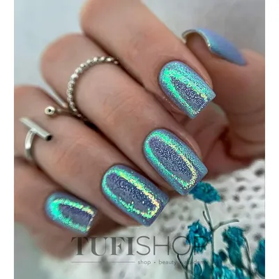 Ocean Beach Wedding Nails Teal Turquoise Glitter Sugar Swirl Press on Nails  | eBay