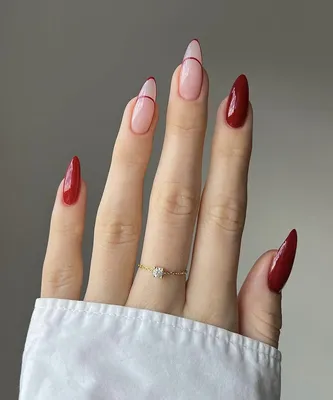 Блестящие ногти (красные) - kupić Маникюр с блестками w Polsce | Маникюр с  блестками - tuffishop