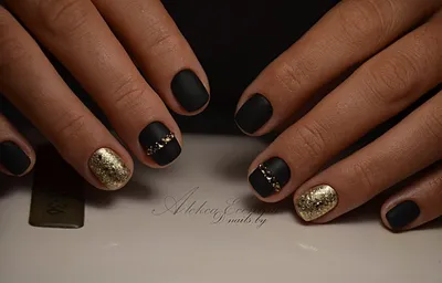 Матовый дизайн ногтей - 20Nails