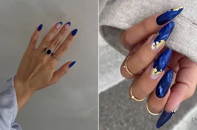 Гель-лак для ногтей Синие Цвета глянцевый красота ногтей глянцевый лак для  ногтей для повседневной жизни | AliExpress
