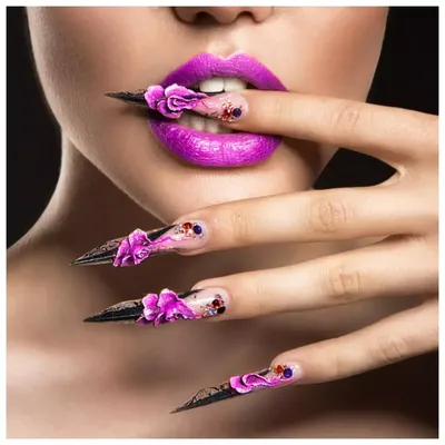 френч для грызуна - Галерея NailBoxClub.ru