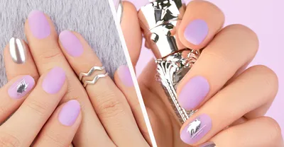 Longest Lasting Nail Polish | STATIC NAILS Liquid Glass Lacquer LAVENDER  FIELDS