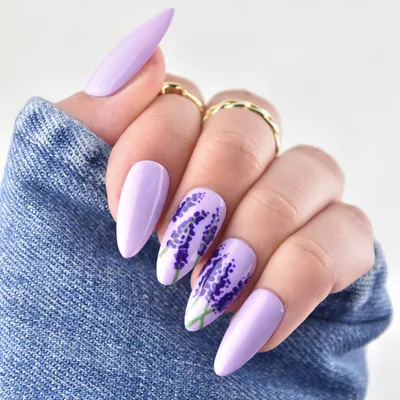 Mystical lavender marble nails. ⭐️... - Polished Nail Salon | Facebook