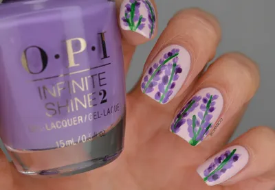 Lavender Pastel Purple Nails with Butterflies | The Nailest